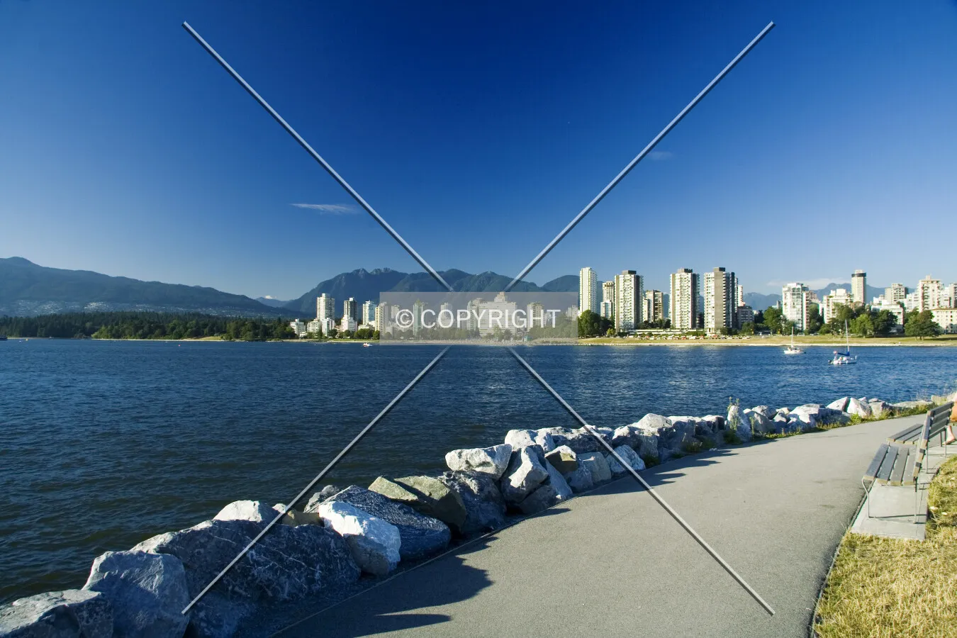 Skyline from Vanier Park