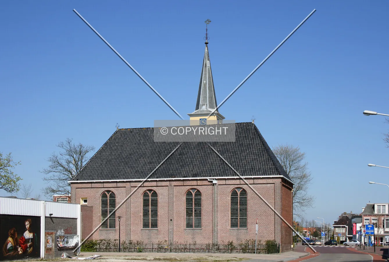 View from the southwest