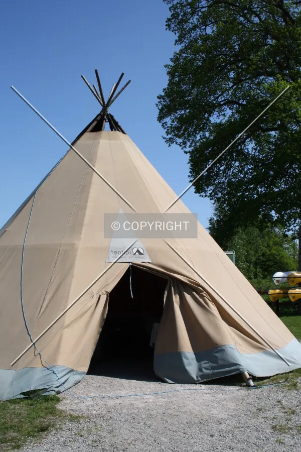 A big tipi tent