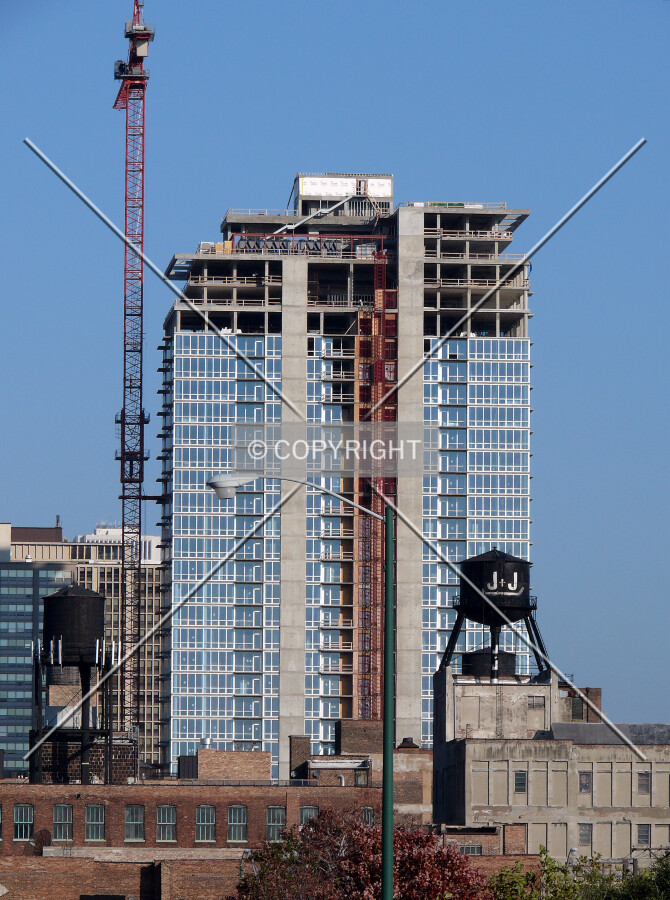 View to the north from Michgan Avenue from 26th Street,
