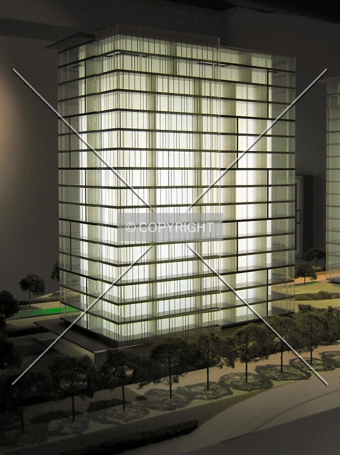 Northeast corner of model in Reflections Sales Office