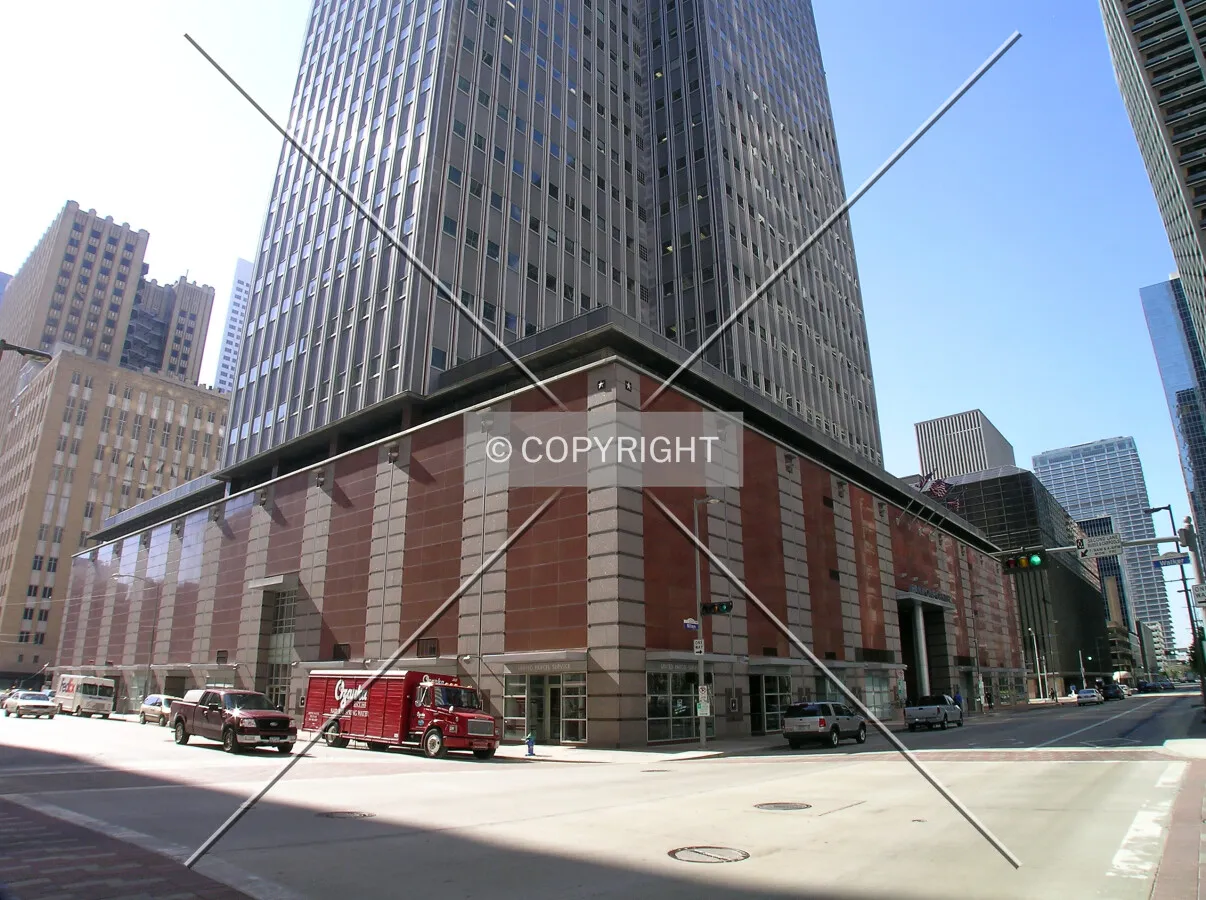 Base of the building