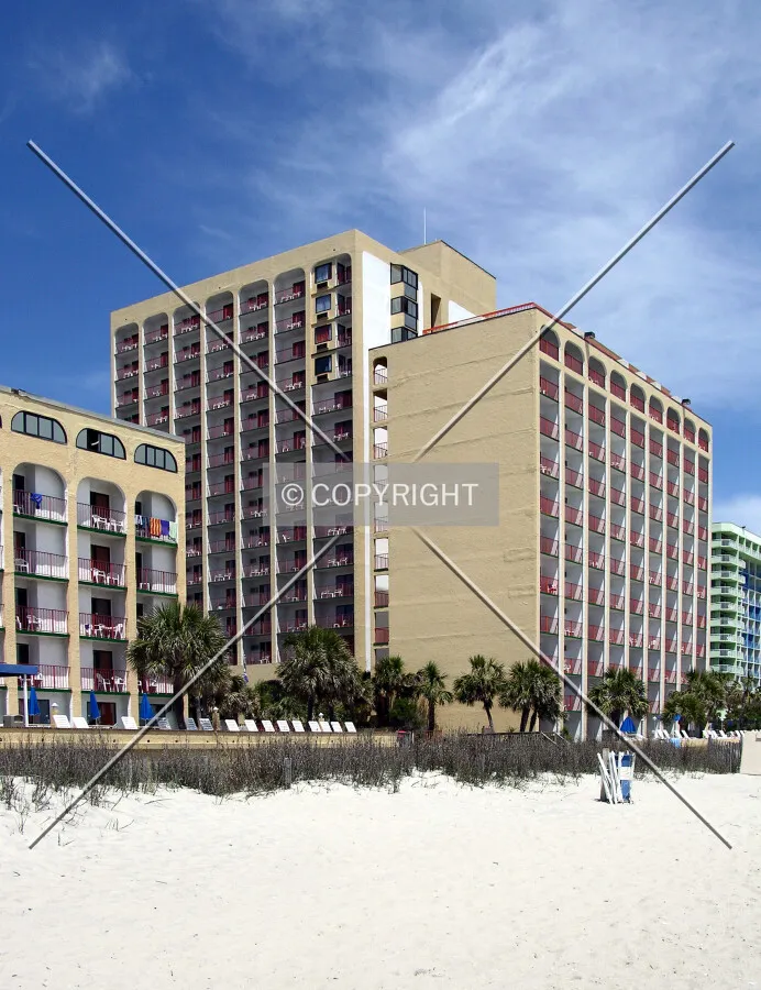From the beach to the southeast