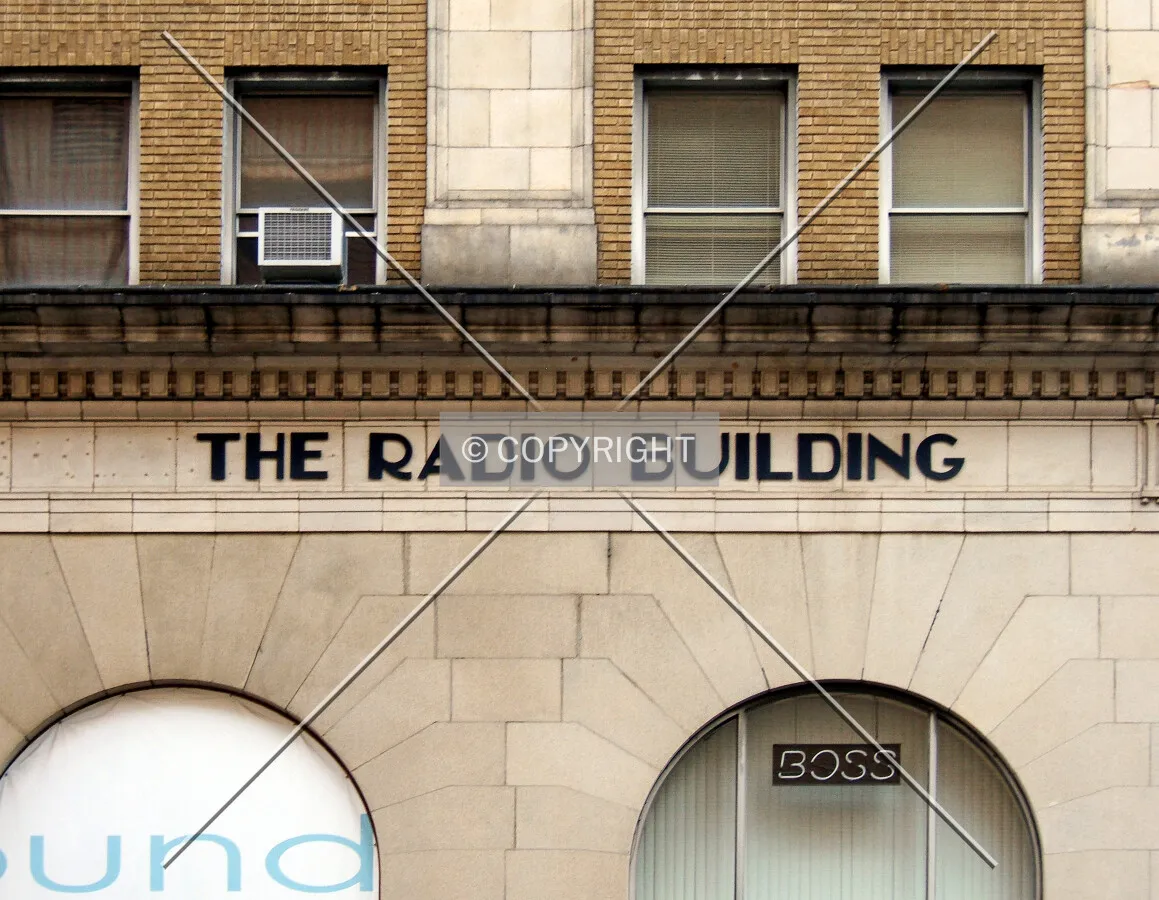 Base detail on Commerce Avenue