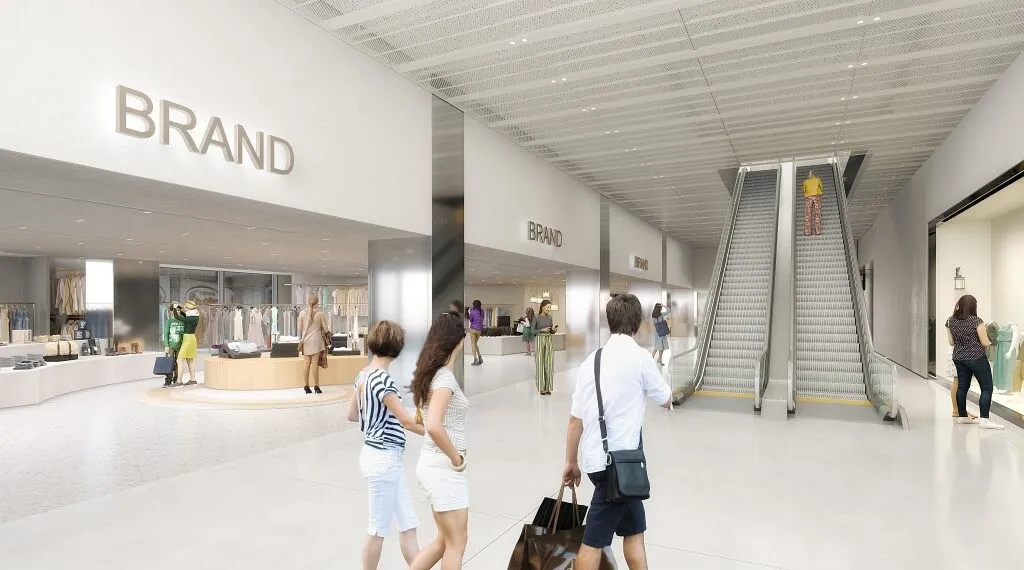 Rendering of proposed renovations