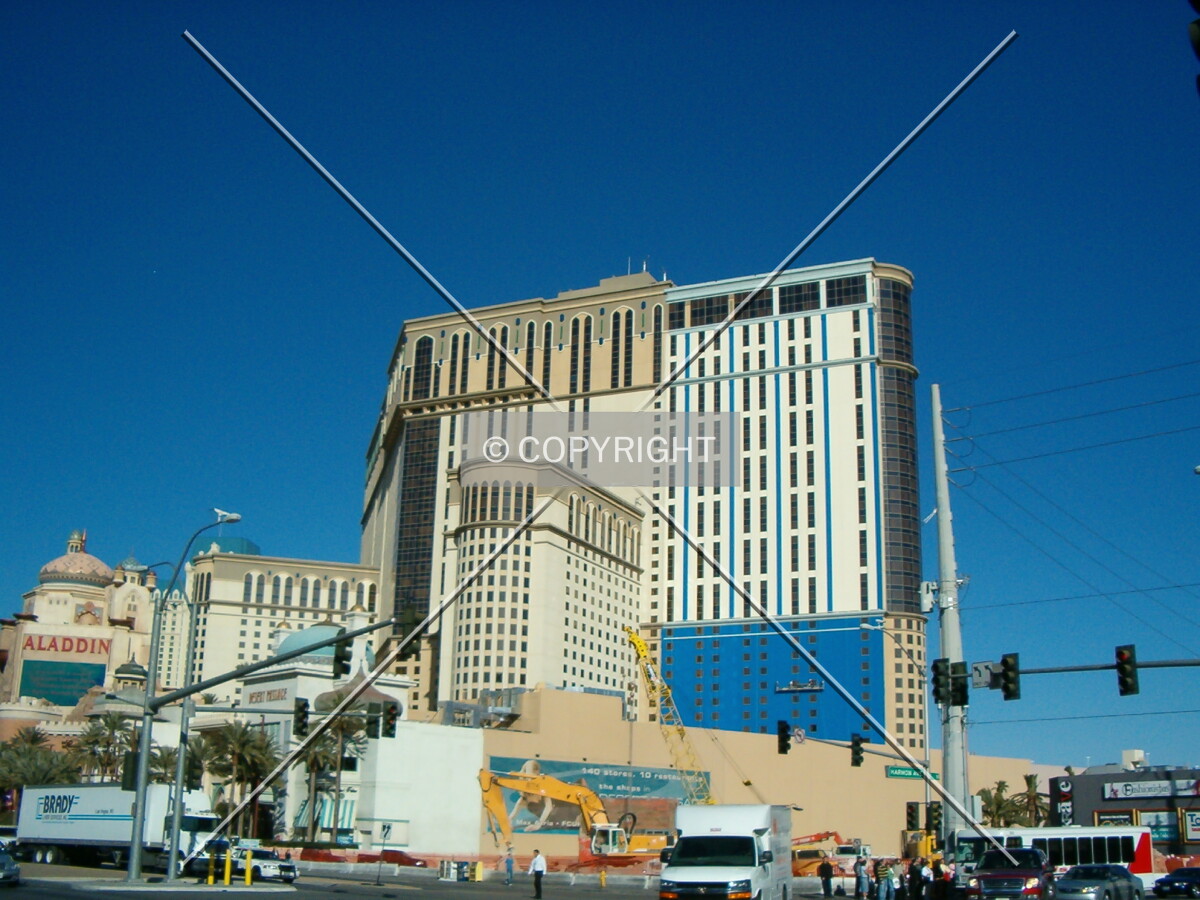 View from Las Vegas Boulevard