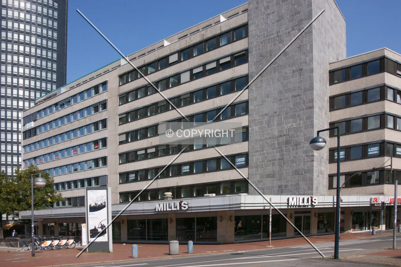 Office building in Dortmund City Center