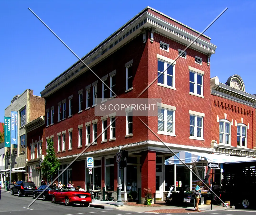 From the southeast across Church Avenue