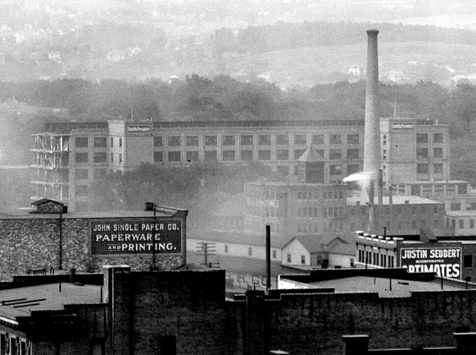View from the northeast