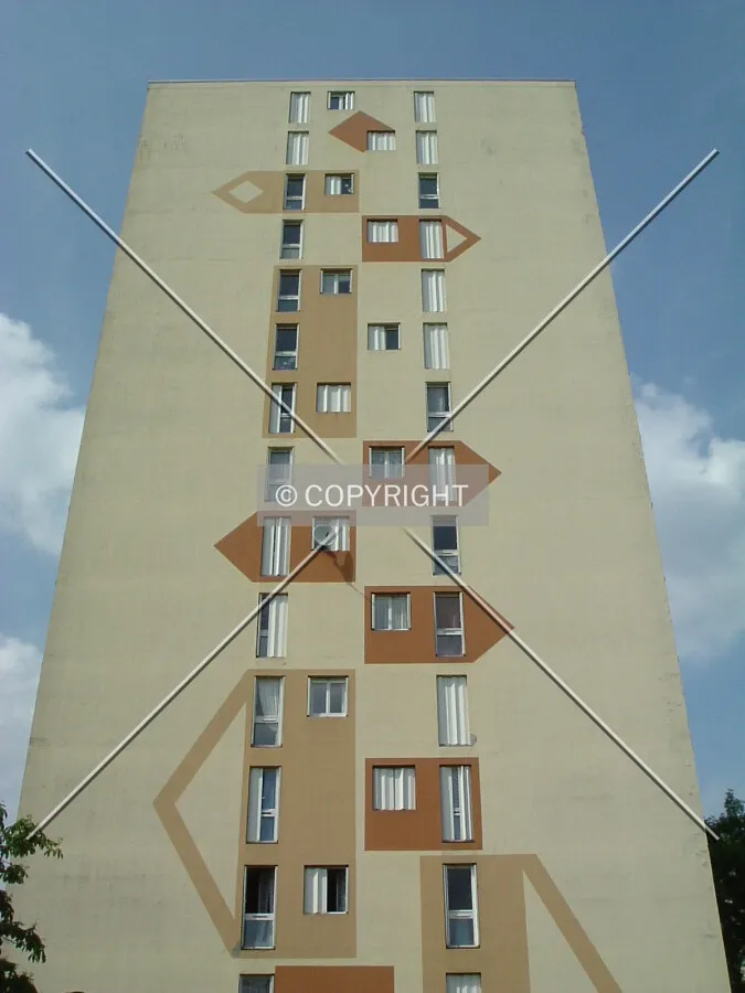 Motifs de la façade sud