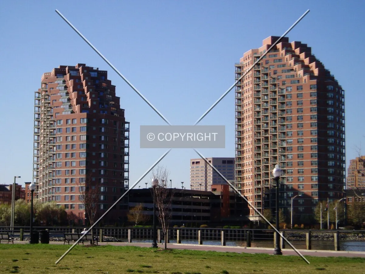 From the southeast in Liberty State Park