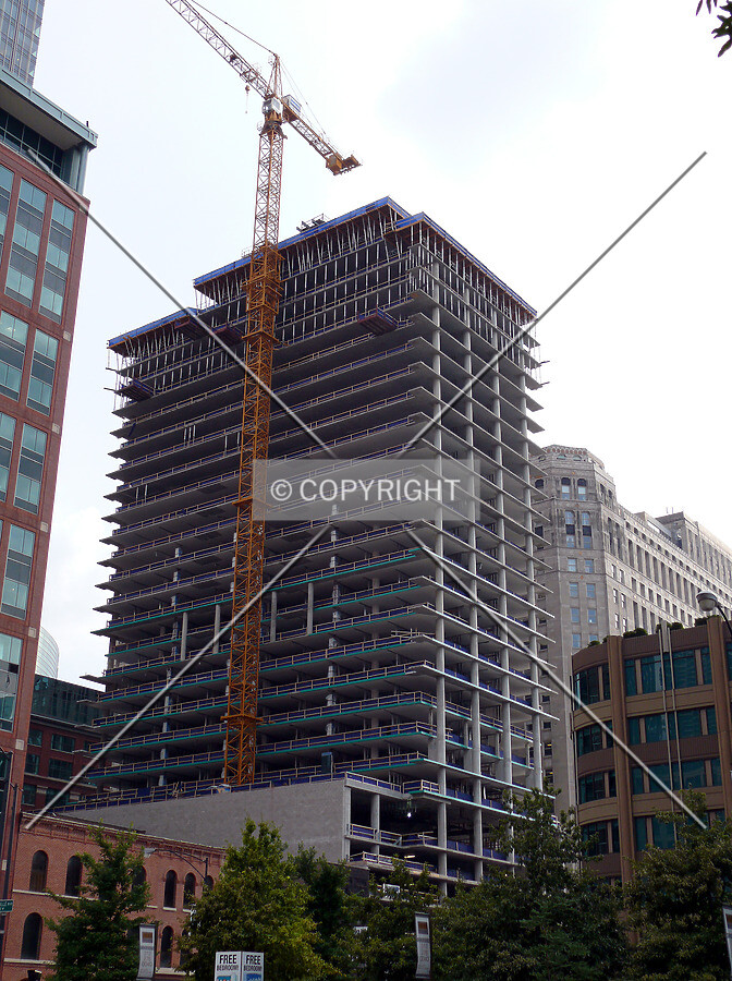 View to the southwest from LaSalle Street