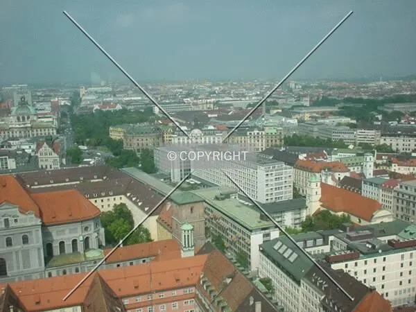 View over Munich from Frauenkirche