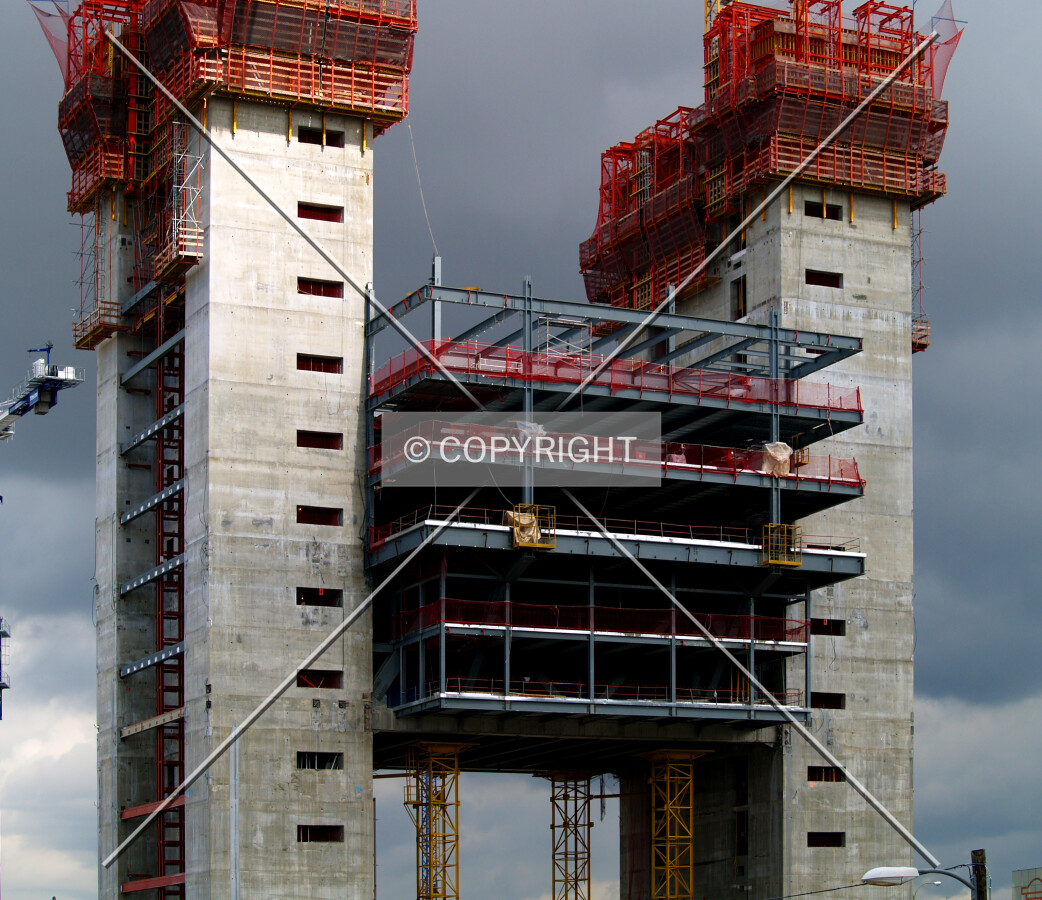 Middle part of the tower