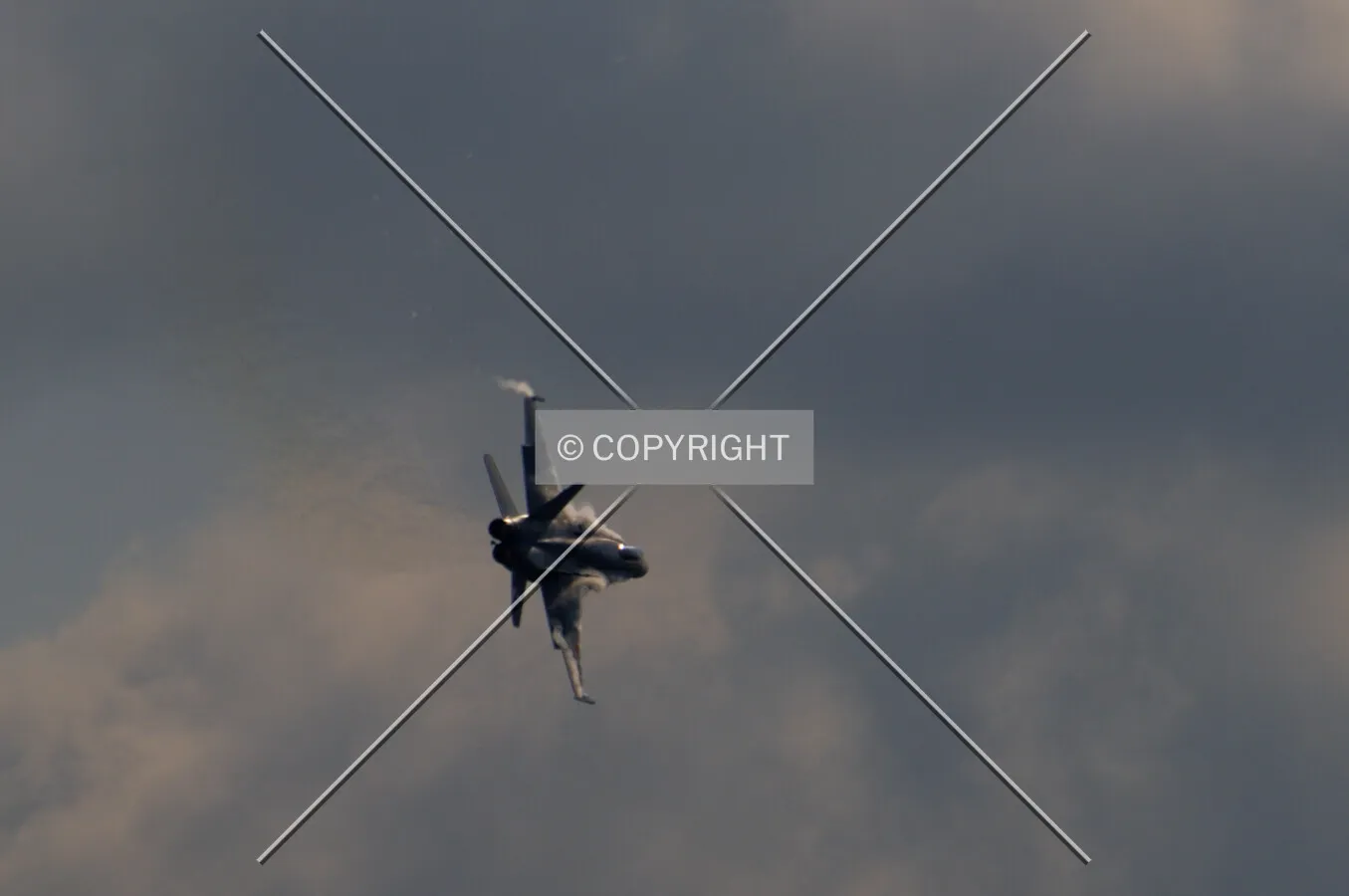 F-18 Hornet fast turn