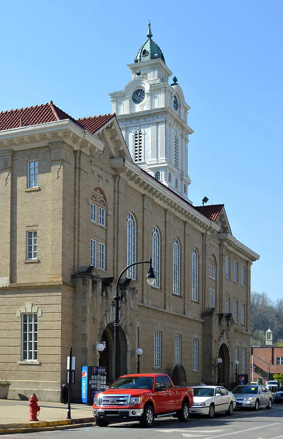 View from the east