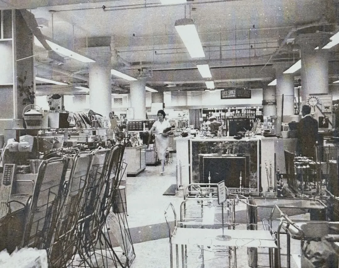 Vintage interior view; July 24, 1959
