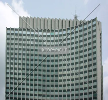 Top of the building