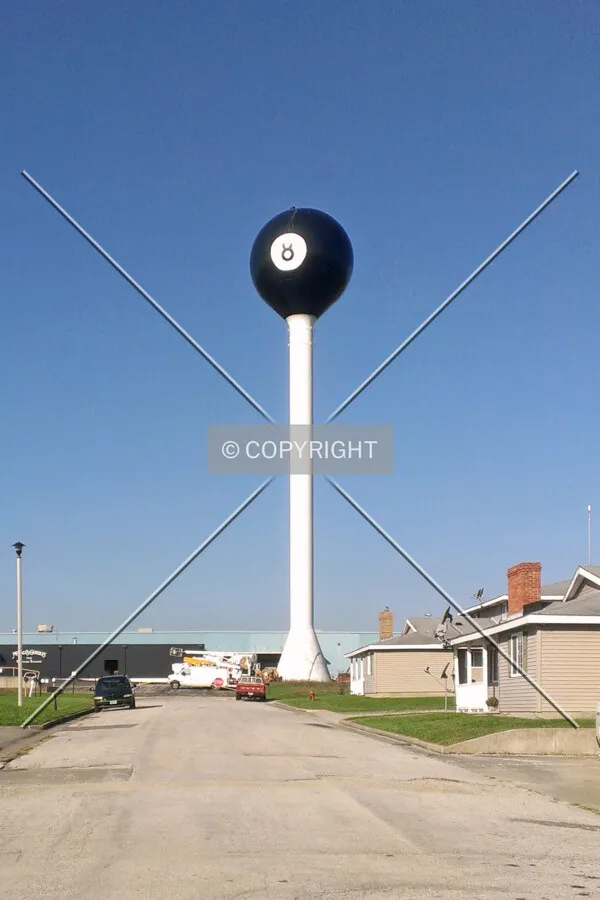 View from the east