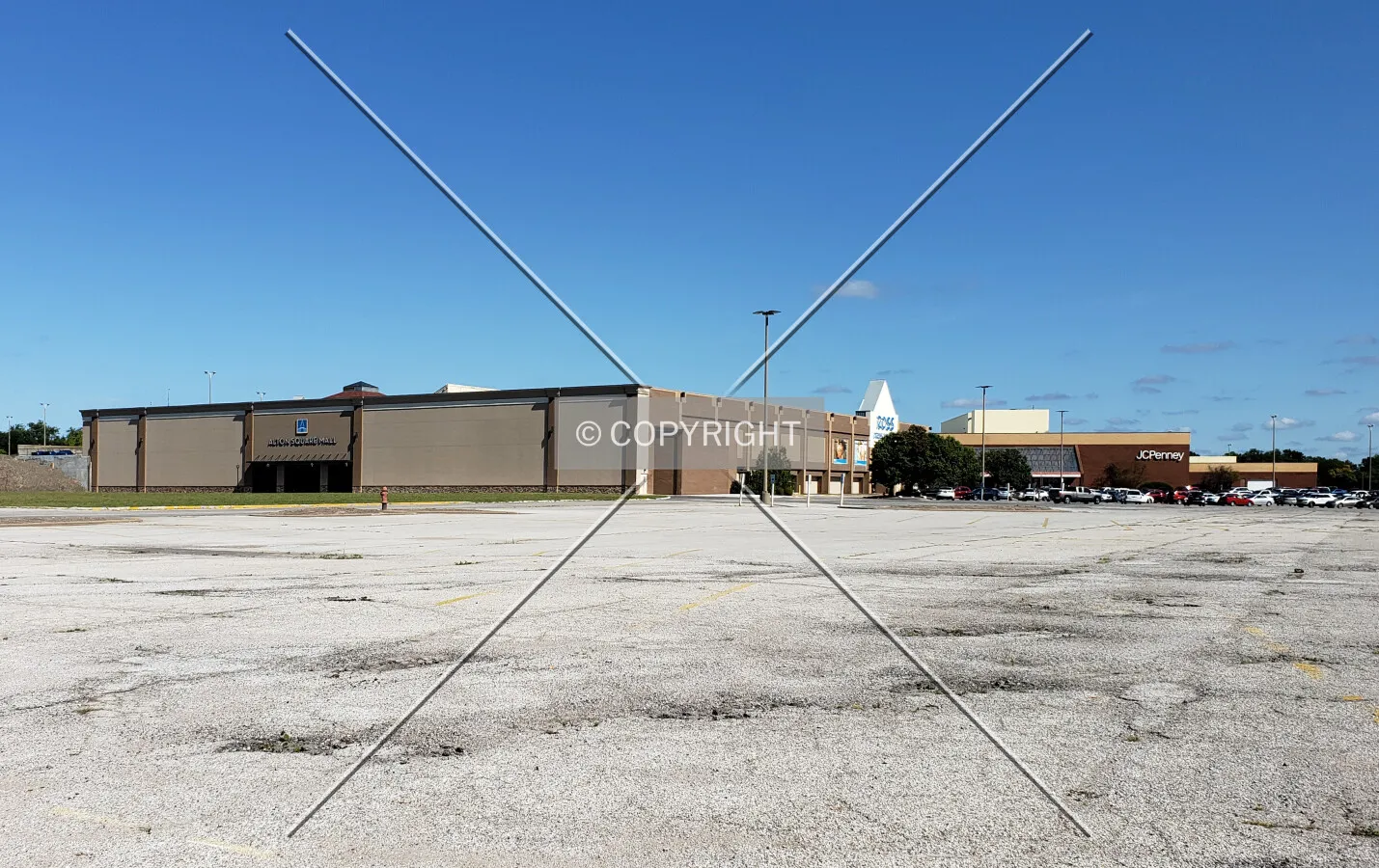 View from the southeast; September 7, 2019