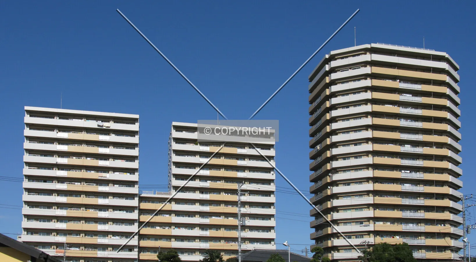 View from the south