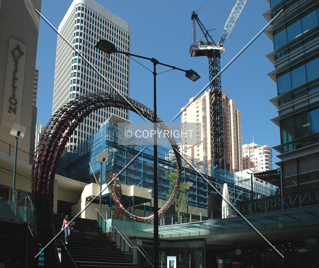 View from World Square plaza