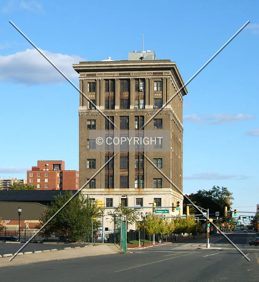 View from the northwest along Cooper Street