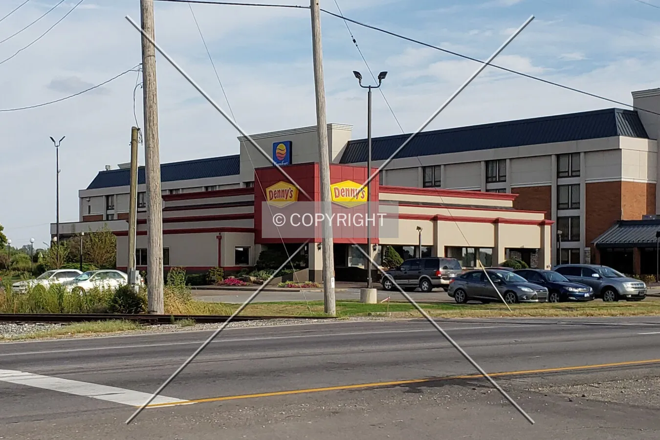 From the northwest; September 28, 2019