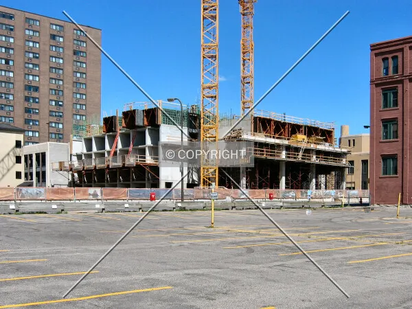 View to the north from 2nd Street South