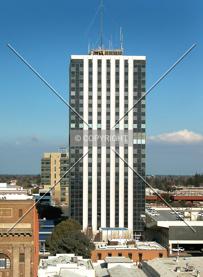 Direct view of west face