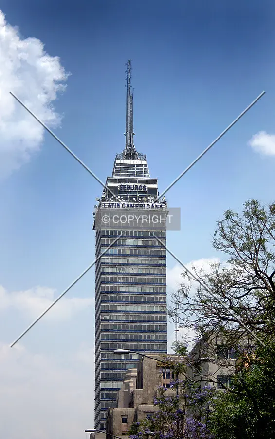 Top floors from the west