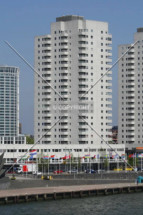 View from Erasmusbrug