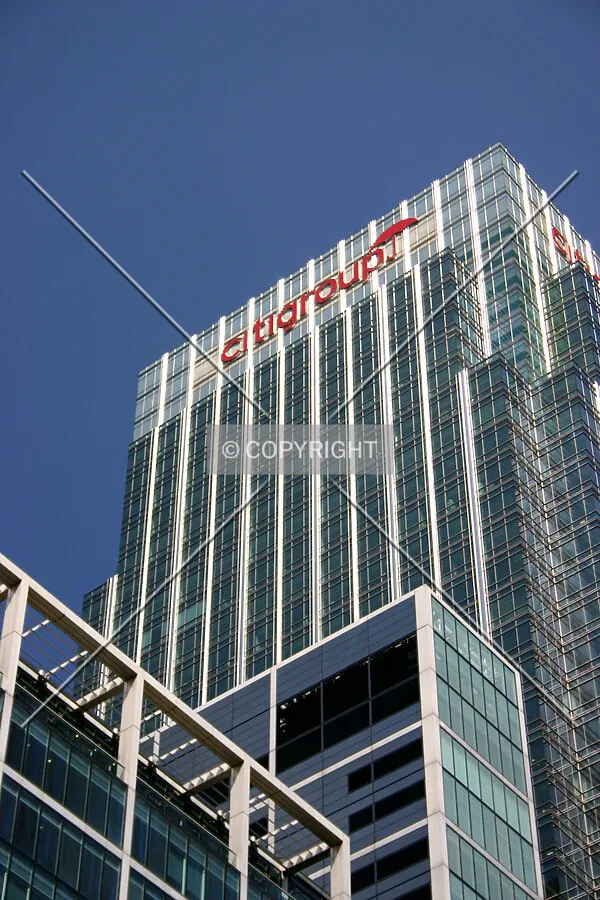 The top and Citigroup logo