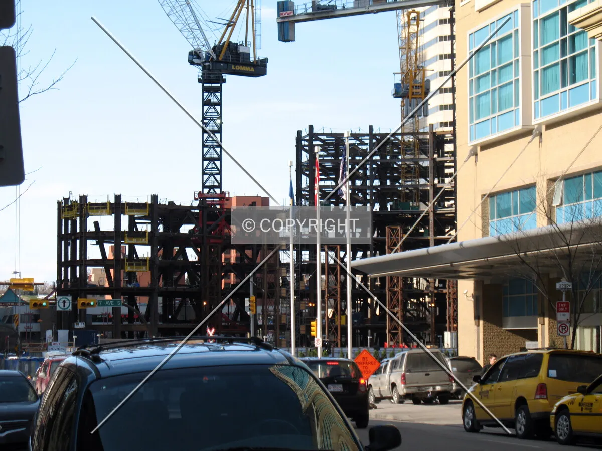 During the framework assembly