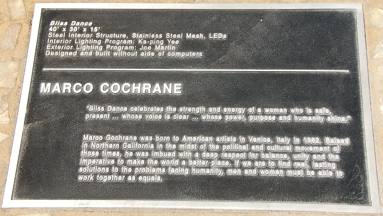 Plaque