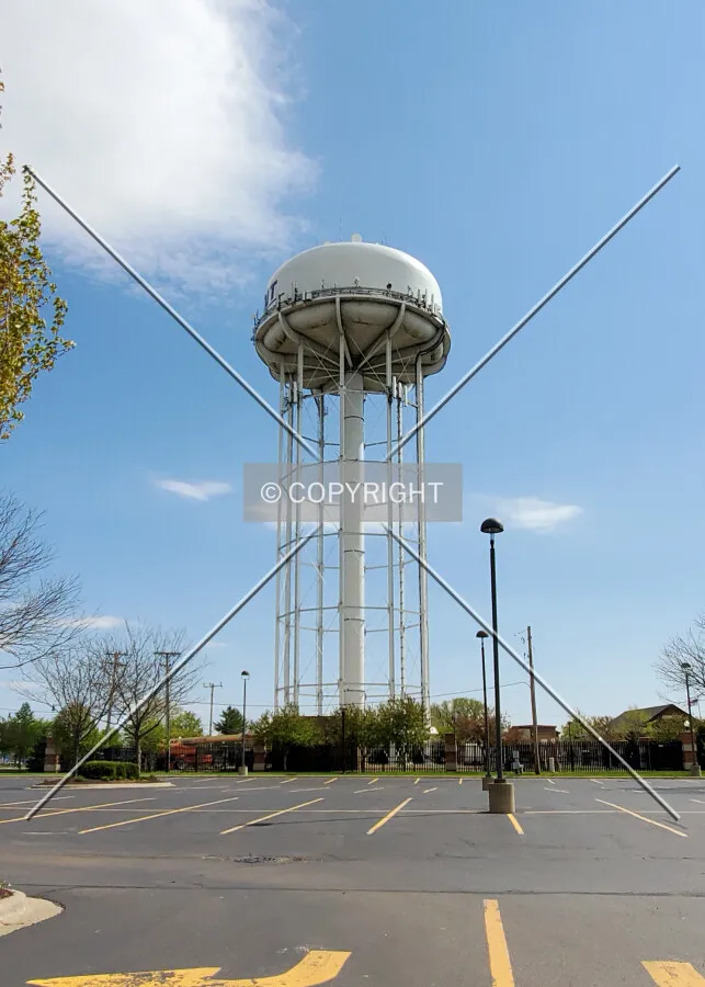 View from the north; May 9, 2020