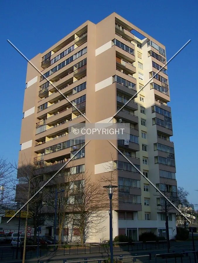 West corner view