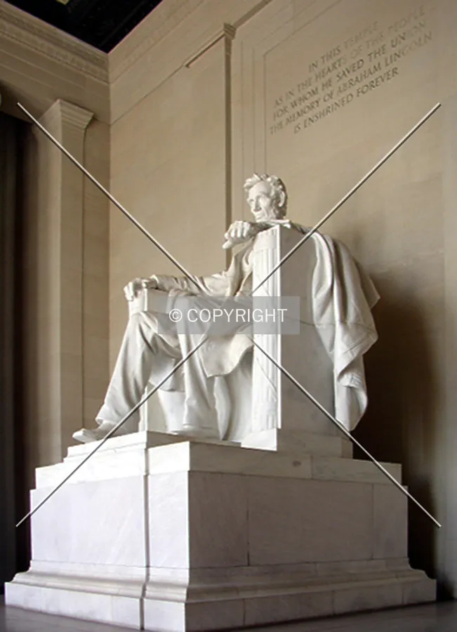 The world famous Lincoln sculpture