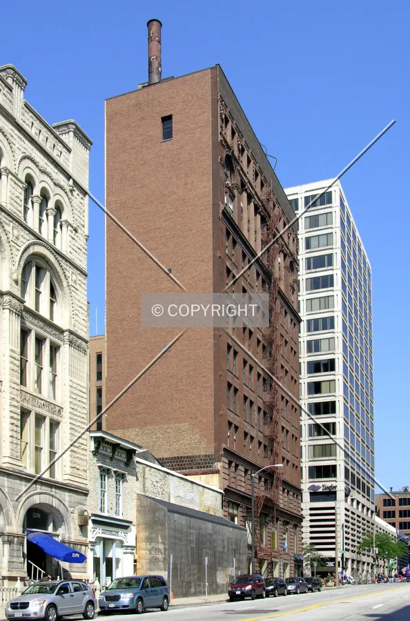 From across North Broadway to the southeast