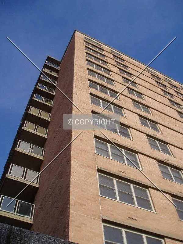 The southeast corner from below