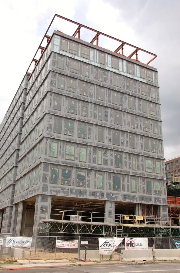 Looking northeast