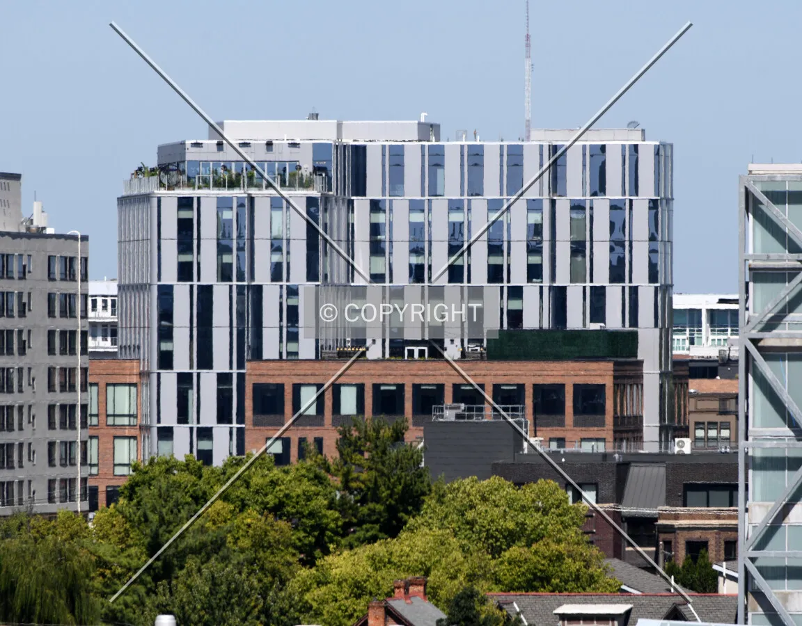 View from the southeast
