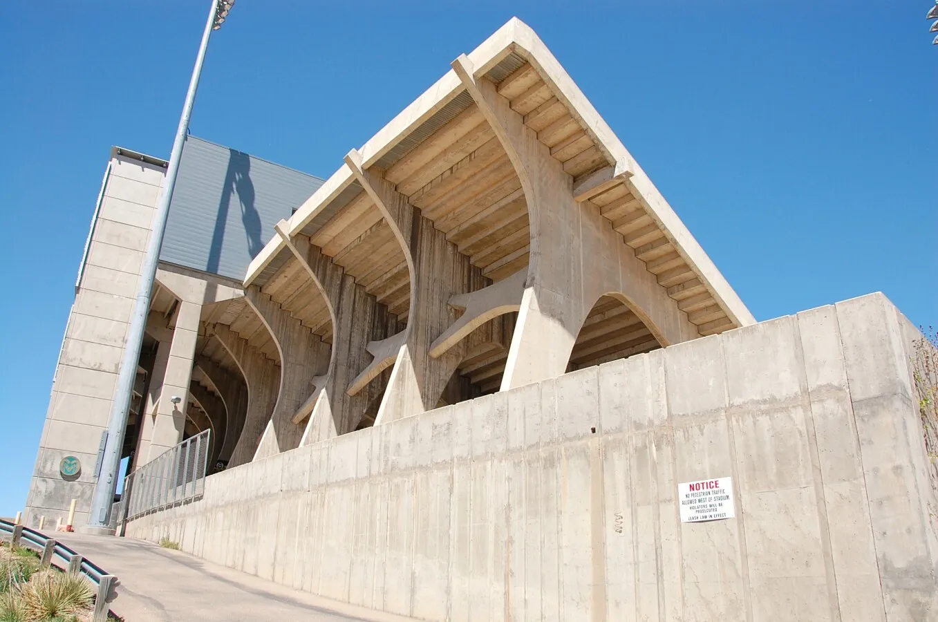 View from the south