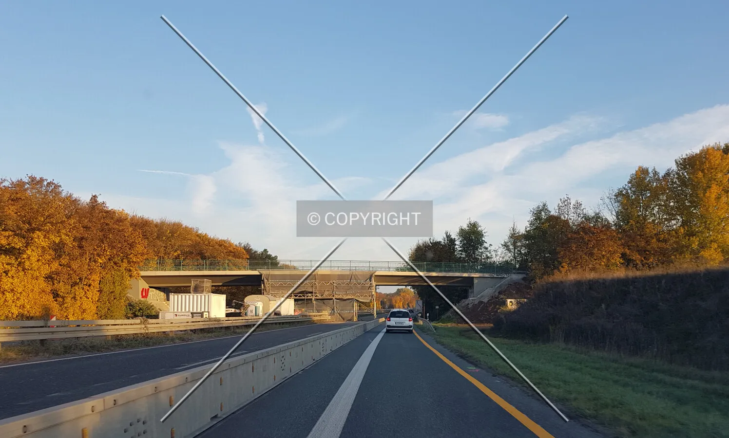 Bridge under renovation