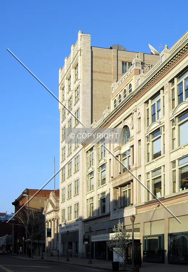 View from the southwest on Wyoming Avenue