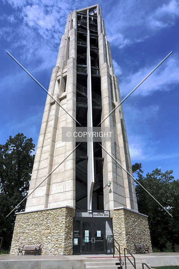 Looking up from the east
