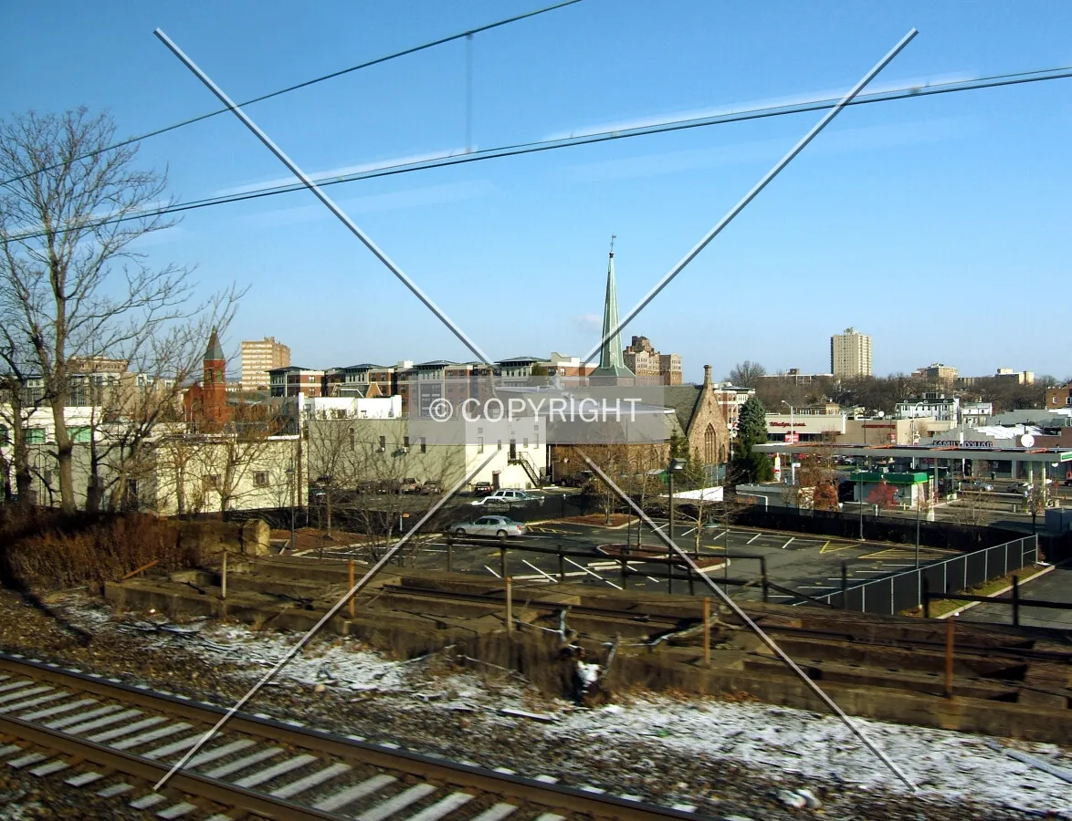 Downtown from the south