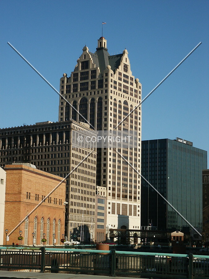 View to the southeast from the river