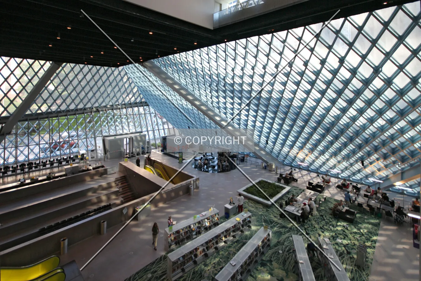 Elevated view