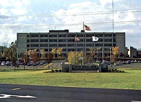 Vintage view from the southeast